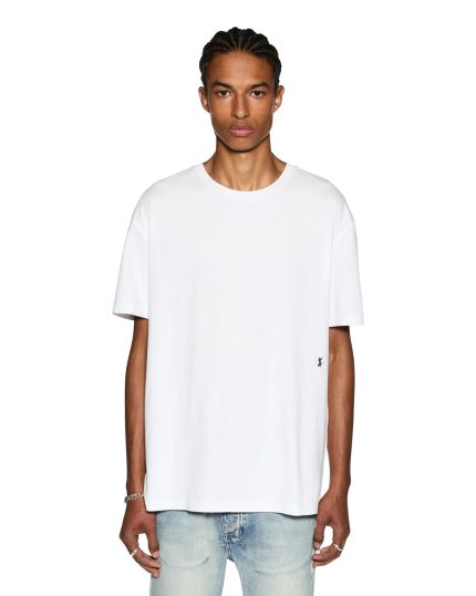4 x 4 Biggie SS Tee Optic White