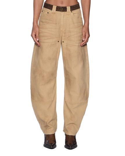 barrel jean carpenter sierra tan