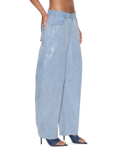 barrel jean sequin spirit spark