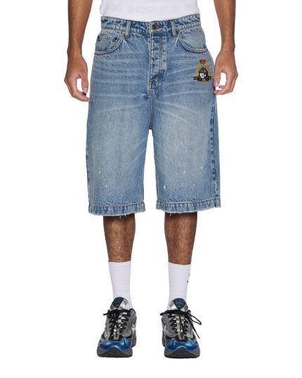 MAXX short 70's blue trashed