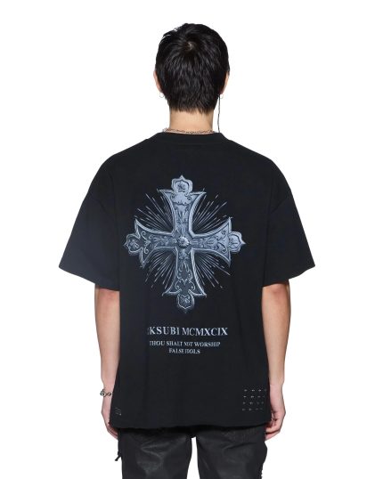False Idols Ekcess SS Tee Jet Black